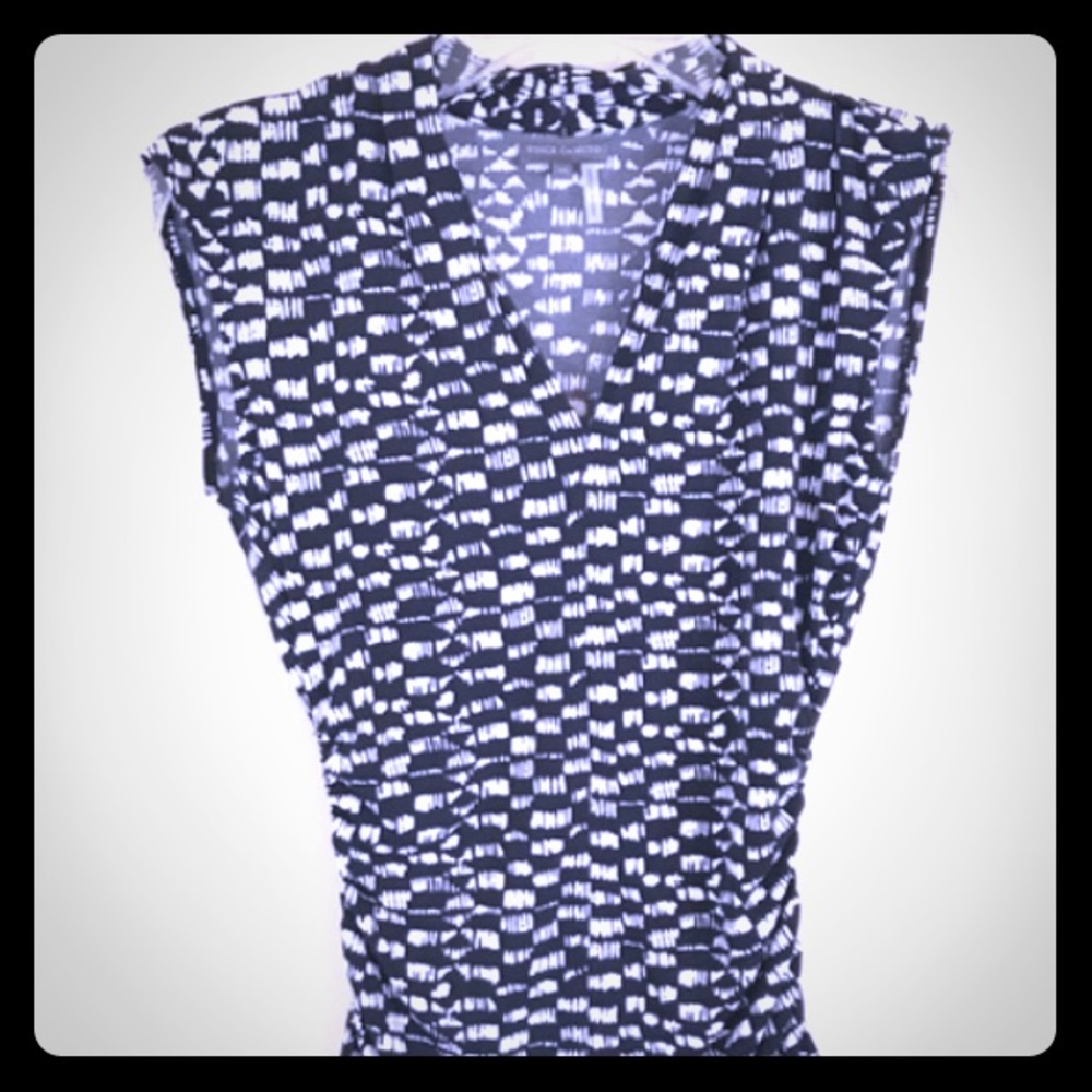 Vince Camuto professional rouched blouse